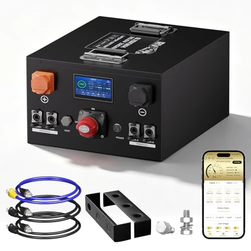 Tijdelijke aanbieding: LiFePO4 Lithium-accu 24 V 320 Ah 8192 Wh, accu voor camper met BMS 200 A, bluetooth, communicatie CAN/RS485, diepontlading, voor caravans, zonne-energie, off-grid, inverter, noodgevallen van 899.00 € naar 899.00 € (0.00% korting)