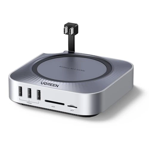 Offerta a tempo: UGREEN USB4.0 40Gbps Docking Station Compatible con Mac Mini M4 y M4 Pro - 35% da 159.99 € a 103.99 €