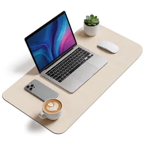 Oferta limitada: YISH Alfombrilla Escritorio de Cuero Sintético PU de 14.99 € a 12.10 € (ahorro 19%)
