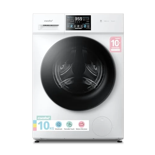 Offerta a tempo: COMFEE' Lavasciuga 10 kg/7 kg, Classe Energetica A/D, 1400 Giri, Vapore Igienico, Motore Inverter Silenzioso, Lavaggio Rapido, Pannello Touch, Wool, Bianco - CFP03ED100W-IT - 13% da 459.90 € a 399.90 €