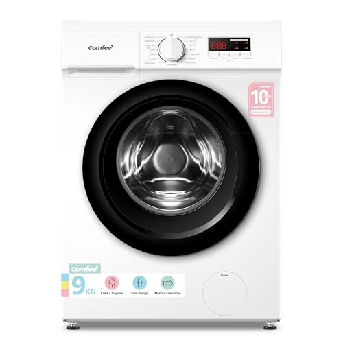 Offerta a tempo: COMFEE' Lavatrice Slim 9 kg Classe A 1400 Giri Motore BLDC Silenzioso - 16% da 339.90 € a 284.90 €