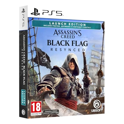 Offerta a tempo: Assassin's Creed Black Flag Resynced Launch Edition (PS5) - 0.00% da 59.99 € a 59.99 €