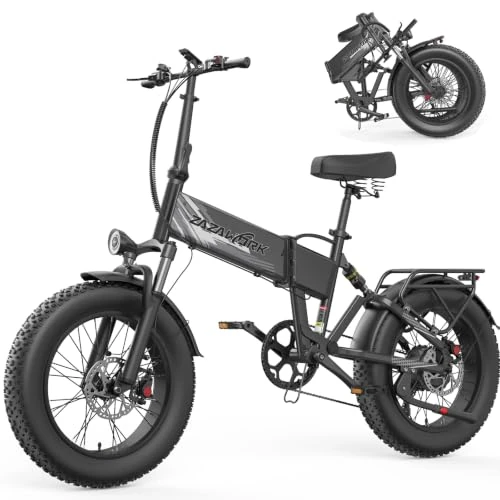Offerta a tempo: Bici Elettrica Pieghevole 20"×4.0" Fat Tire, Bicicletta Elettrica 48V 20Ah Batteria Rimovibile fino a 120 km 250W,60 Nm, 7 Velocità per Adulti, Freni Idraulici Doppia Sospensione per Ogni Terreno - 15% da 999.00 € a 854.05 €