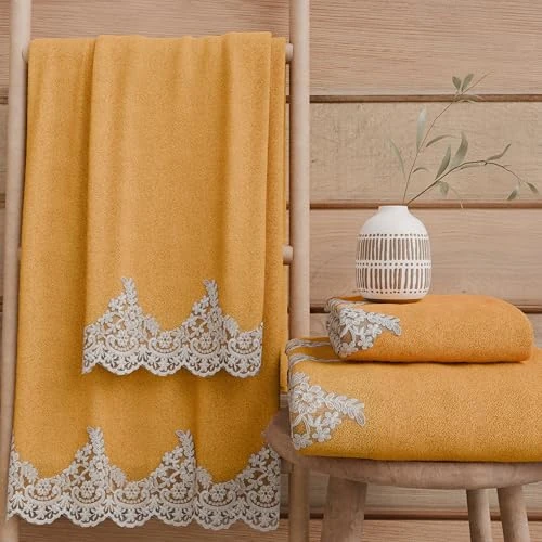 Offerta a tempo: PETTI Artigiani Italiani - Asciugamani Bagno in 100% Spugna di Cotone, Set Asciugamani 1+1, 2 Pezzi 1 Asciugamano Viso e 1 Asciugamano Mani, Arancione - 32% da 24.90 € a 16.90 €