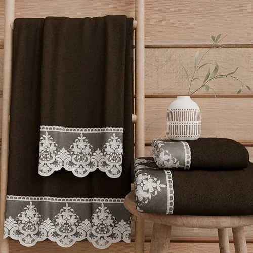 Offerta a tempo: PETTI Artigiani Italiani - Asciugamani Bagno in 100% Spugna di Cotone, Set Asciugamani 1+1, 2 Pezzi 1 Asciugamano Viso e 1 Asciugamano Mani, Marrone - 32% da 24.90 € a 16.90 €