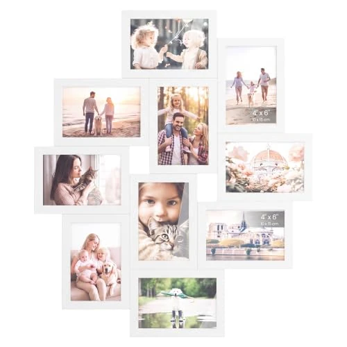 Oferta limitada: SONGMICS Marco de Fotos Múltiple, Collage para 10 Fotos de 10 x 15 cm de 19.99 € a 19.99 € (ahorro 0.00%)