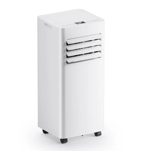 Offerta a tempo: Climatizzatore mobile 9000 BTU, 4 in 1 (raffreddamento/deumidificazione/ventilazione/modalità sleep), telecomando, display LED, timer 24h e sicurezza per bambini, ideale per casa, ufficio, campeggio - 0.00% da 199.99 € a 199.99 €