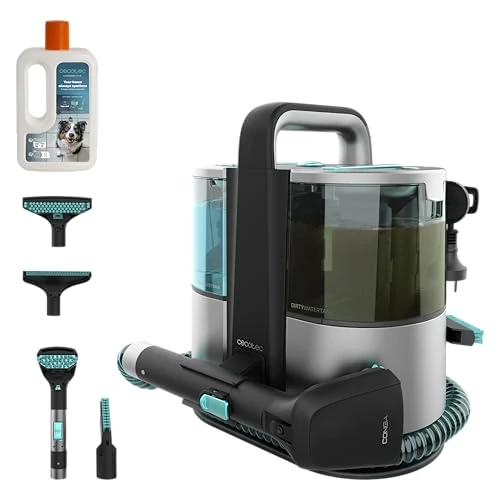 Tijdelijke aanbieding: Cecotec Carpet&Spot Clean XL Neo stofzuiger voor bekleding en tapijten met kabel, Conga 4000, 600 W, 14 kPa, 2 containers: schoon en vuil water, spuitfles, raamaccessoires en 3 sproeiers van 133.20 € naar 133.20 € (0.00% korting)