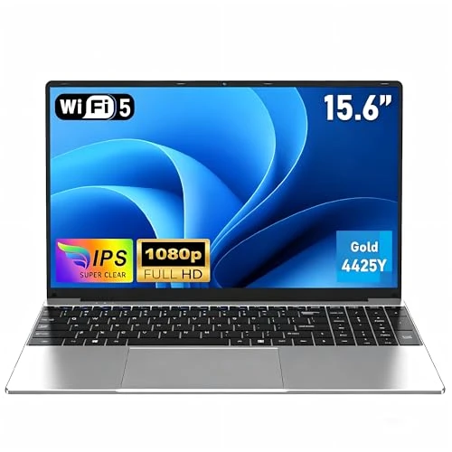 Offerta a tempo: FUNYET 2026 Nuovo Computer Portatile, Laptop PC da 15,6 pollici, 16 GB RAM 256 GB SSD, Pentium Gold 4425Y Portatil, IPS FHD 1920 x 1080 Notebook, 5000 mAh, slot per scheda TF,WiFi 5 - 70% da 999.99 € a 299.99 €