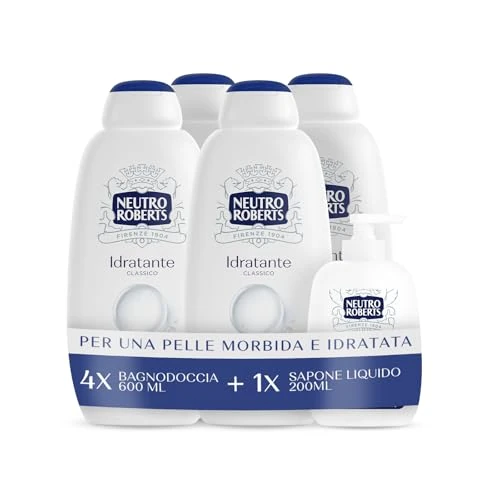Offerta a tempo: Neutro Roberts, Idrantante 600 X 4 + Sapone Idratante - 40% da 18.95 € a 11.37 €