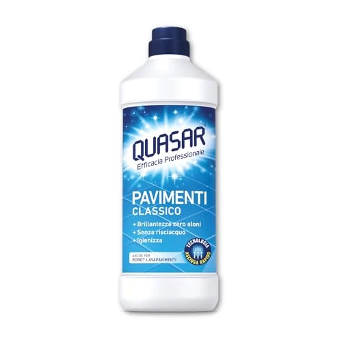 Offerta a tempo: Quasar Pavimenti Classico 1000 ml - con Tecnologia Asciuga Rapido (Classico) - 13% da 3.19 € a 2.79 €