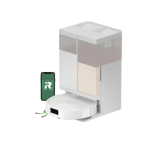 Zeitlich begrenztes Angebot: iRobot Roomba Plus 575 Saugroboter, AutoWash Basis, Heißwasser-Wischmopp | iRobot 25KPa, automatische Entleerung 90 Tage, selbstreinigende Multifunktionsstation, Waschen & Heißtrocknung, LiDAR von 699.00 € auf 429.00 € (39% Ra