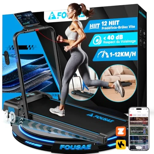 Offerta a tempo: Tapis Roulant Elettrico Pieghevole 1-12km/h, 5 in 1 tapirulan con Inclinazione, Salvaspazio Con Doppio Display LED - 36% da 329.99 € a 209.99 €