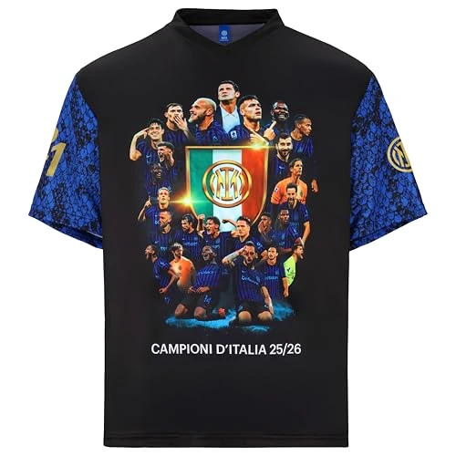 Inter T-shirt Campioni d'Italia 2025/26, officieel voetbalshirt