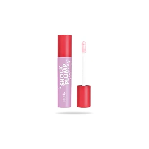 Pupa Shock Plump Bling Bling Gloss Volumengebende Lippen – stimuliert das Kollagen, thermische Wirkung, sofort aufgefüllte Lippen – in 4 Farbvarianten (013 Pink Tiara)