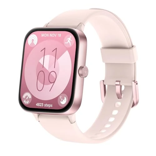 Offerta a tempo: KIUVKAS Smartwatch Uomo Donna,1.95" Orologio Smartwatch con Effettua/Risposta Chiamate,140+ Sportive Fitness Tracker con Pressione Sanguigna e Monitor Sonno,IP68 Smart Watch per Android/iOS - 73% da 149.99 € a 39.99 €