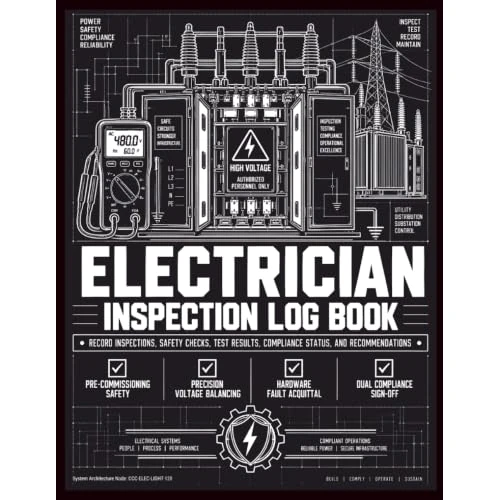 Offerta a tempo: Electrician Inspection Log Book: Record Inspections, Safety Checks, Test Results, Compliance Status, and Recommendations - 45% da 51.99 € a 28.68 €