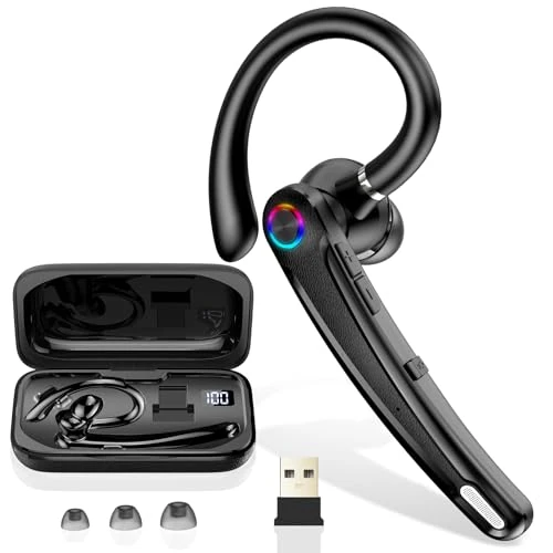 Offre limitée : Atheewon Casque Bluetooth V5.4, mains libres sans fil avec boîtier de charge pour business/camionneurs de 133.22 € à 133.22 € (0.00% de remise)