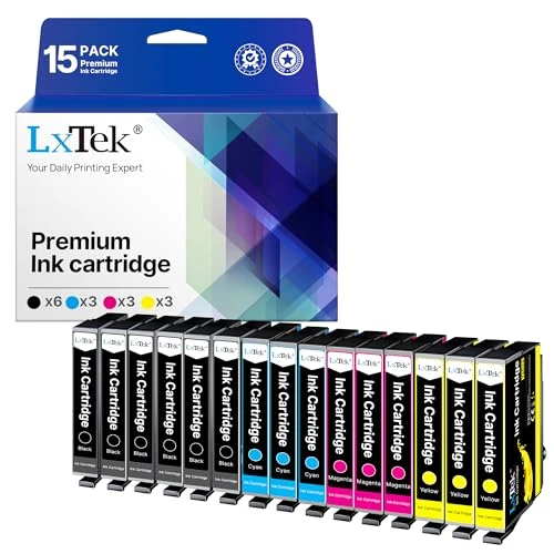 Zeitlich begrenztes Angebot: LxTek Kompatible für 604XL Tintenpatronen Kompatible für Epson 604 XL für Expression Home XP-2200 XP-2205 XP-3200 XP-3205 XP-4200 XP-4205 Workforce WF-2910DWF WF-2930 WF-2935 WF-2950 (15er-Pack) von 50.00 € auf 50.00 € (0.00% 
