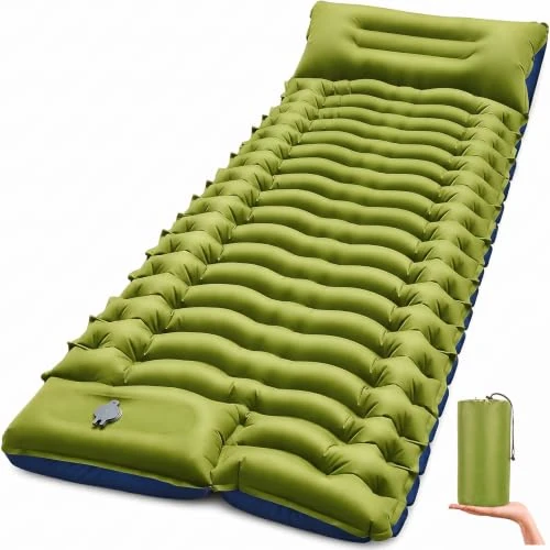 Offerta a tempo: OVERMONT Materassino da Campeggio Gonfiabile Ultraleggero, 12 cm - 0.00% da 29.99 € a 29.99 €