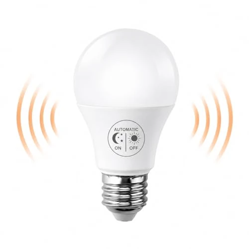 Offerta a tempo: Silamp Lampadina LED 10W E27 Con Sensore Crepuscolare Accende e Spegne da sola L108-10W - 63% da 8.00 € a 3.00 €