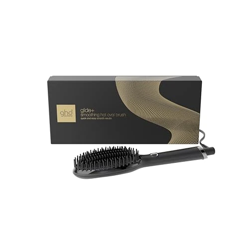 Zeitlich begrenztes Angebot: ghd glide+ Hot Brush: Haarglätter Bürste für trockenes Haar, elektrische Hot Brush für Sleek Styling & Anti Frizz Finish, für alle Haartypen, ohne extreme Hitzeschäden von 199.00 € auf 189.01 € (5% Rabatt)