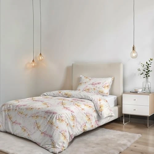 Offerta a tempo: Italian Bed Linen Parure Copripiumino NO STIRO KARMA - prodotto in Italia - Set Copripiumino - Letto Singolo, Microfibra - Sacco 150x200 cm + Patella e Federa 50x80 cm - BOUQUET ROSA - 0.00% da 22.90 € a 22.90 €