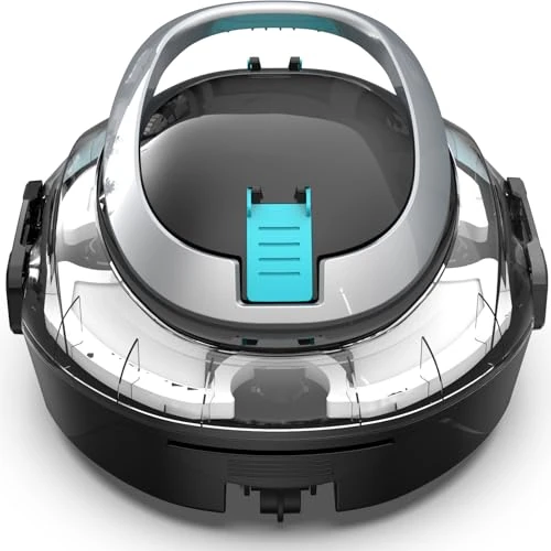 Offerta a tempo: BRINBO S2 Robot Piscina, Aspirapolvere Senza Fili Ricaricabile, Doppia Filtrazione e Doppio Motore, 90min Funzionamento, 2,5H Ricarica Rapida, Parcheggio Automatico(Oscuro) - 0.00% da 139.99 € a 139.99 €