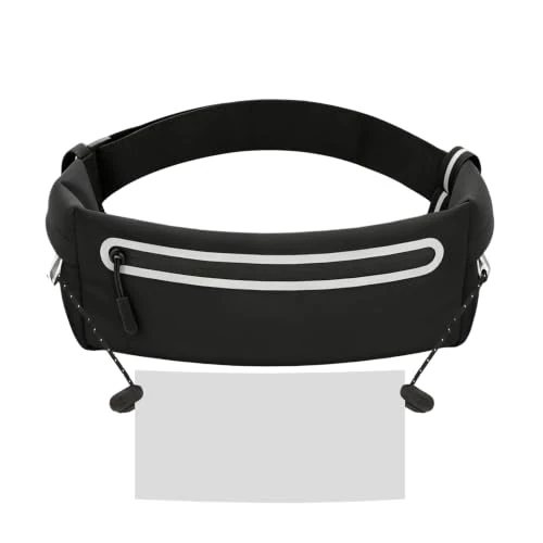 Offre limitée : AiQInu Ceinture de Course, Ceinture Running Homme Femme, Sac Banane Réglable, Running Belt pour Jogging, Gym, Escalade, Fitness, Randonnée - Noir de 9.99 € à 9.99 € (0.00% de remise)