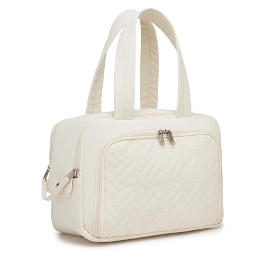 Oferta limitada: Kono Neceser Mujer de Viaje Grande Neceser Maquillaje Impermeable Bolsa de Aseo con Gran Apertura Organizador de Artículos de Tocador y Cosméticos de 16.99 € a 16.99 € (ahorro 0.00%)