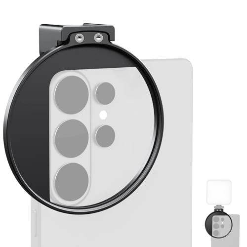 Offerta a tempo: NEEWER Clip per Filtro Smartphone da 67mm, con Cold Shoe, LA009 | Accessori per Fotografia Mobile, Compatibile con iPhone 18 Pro Max 18Pro 17 16 Air 17e 16e Android Samsung Galaxy S26 Ultra - 0.00% da 28.07 € a 28.07 €