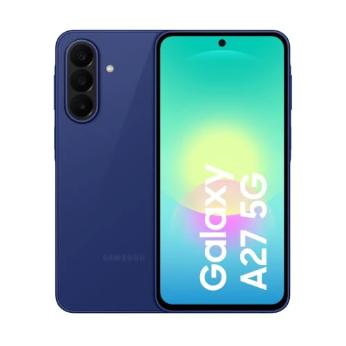 Offerta a tempo: Samsung Galaxy A27 5G, 256GB, RAM 8GB, Blue [Versione Italiana] - 14% da 379.00 € a 324.99 €