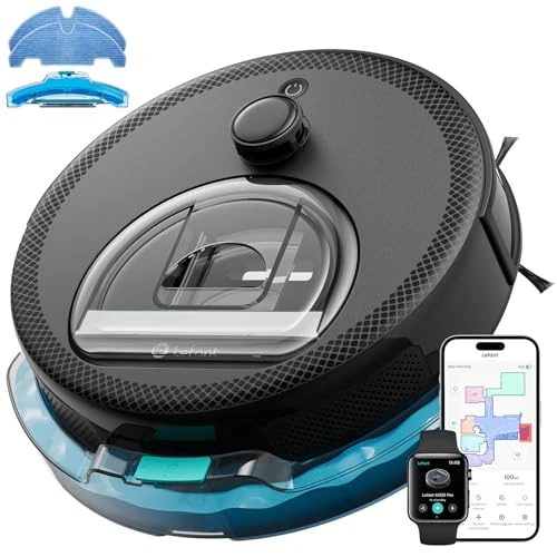 Offerta a tempo: Lefant M330 Pro Robot Aspirapolvere Lavapavimenti Anti-Groviglio, Nero - 69% da 419.99 € a 129.99 €