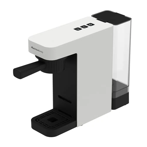 Offerta a tempo: Melchioni Sublime - Macchina del Caffè 3 in 1 - Compatibile con Capsule Nespresso, Dolce Gusto e Caffè Macinato - Pompa 20 Bar - 1450W - Serbatoio 0,6L - Caffè Lungo e Corto (Bianco) - 25% da 79.99 € a 59.99 €