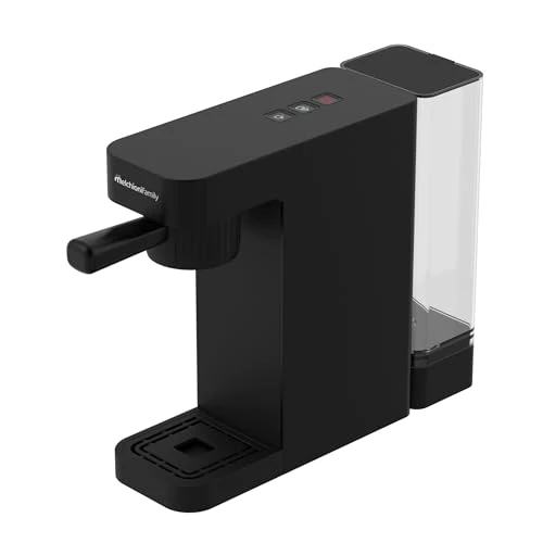 Offerta a tempo: Melchioni Sublime - Macchina del Caffè 3 in 1 - Compatibile con Capsule Nespresso, Dolce Gusto e Caffè Macinato - Pompa 20 Bar - 1450W - Serbatoio 0,6L - Caffè Lungo e Corto (Nero) - 25% da 79.99 € a 59.99 €