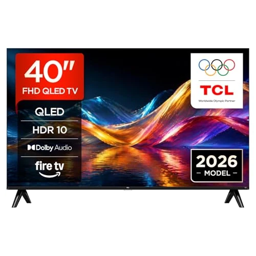 Offre limitée : TCL 40V5D – 40” Full HD, QLED, HDR, Direct LED, Fire TV, Appuyez et Demandez à Alexa, AirPlay 2, Design métallique sans Bordure de 299.00 € à 299.00 € (0.00% de remise)