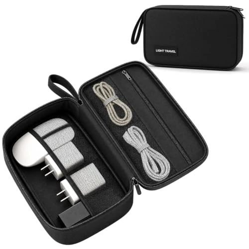 Offerta a tempo: AiQInu Organizer Cavi Borsa da Viaggio Organizzatore Cavi Resistente All'acqua Portatile Porta Cavi Organizer per Caricatore, Chiavetta USB, Auricolare, Power Bank, Hard Disk, Scheda SD - 0.00% da 10.99 € a 10.99 €