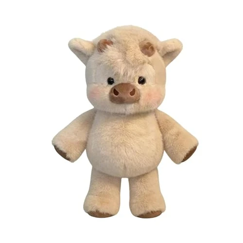 Offerta a tempo: Whrcy Peluche Che Corre- Peluche mucc a | 45cm Cuscino Morbido E Soffice, Bambola Da Collezione A Forma Di Pecora In Stile Cartone Animato, Animale Di Pe luche Per Uomini, Donne, Bambini E Ragazzi - 0.00% da 10.99 € a 10.99 €