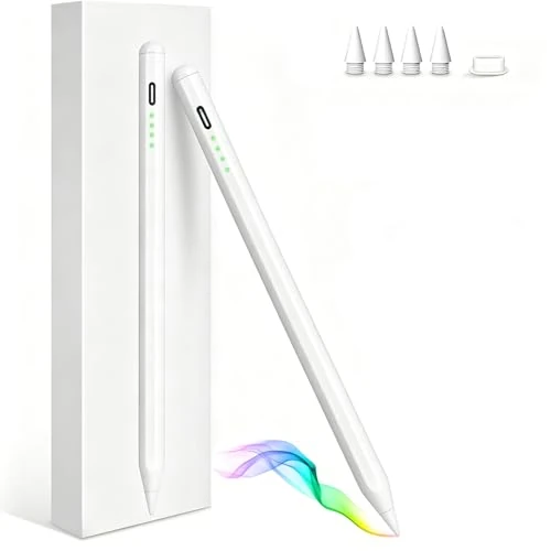 Oferta limitada: Lápiz táctil Activo con Carga rápida Doble, Compatible con iPad Generaciones 6.ª a 11.ª, iPad Pro 11"/12,9" (2018-2026, Chip M4), iPad Air 3/4/5 (M2/M3/M4) y iPad Mini 5/6/7.ª generación de 7.99 € a 5.99 € (ahorro 25%)