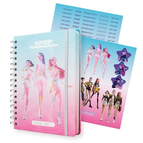 Limited-time offer: KPop Demon Hunters A5 Academic Diary 2026-2027 Week to View - Merch from 14.95 £ to 11.99 £ (save 20%)
