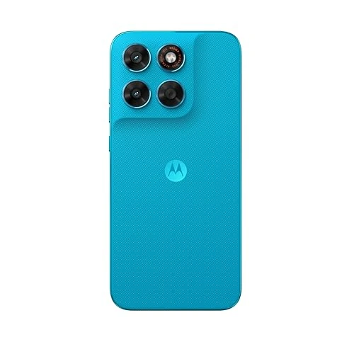 Offerta a tempo: Motorola moto g87 con 3 anni di garanzia (8/256GB, fotocamera 200MP, Display 6.78" Extreme AMOLED 120Hz, MediaTek Dimensity 6400, 5100mAh, TurboPower 30W, Android 16), PANTONE Blue Atoll - 22% da 449.00 € a 349.90 €