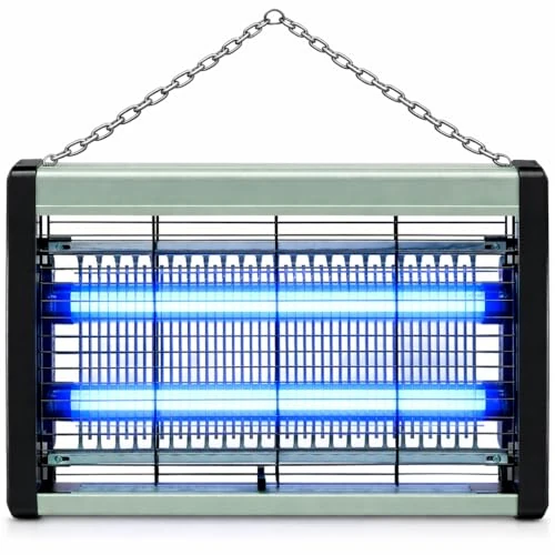 Offerta a tempo: Lampada Antizanzare 6W LED UV – Ammazza Zanzare Elettrico e Antimosche con Vassoio Estraibile – Killer Insetti per Casa, Cucina, Balcone e Terrazza – Copertura fino a 30 m² (6, Watt) - 0.00% da 25.90 € a 25.90 €