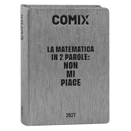 Offre limitée : COMIX Agenda 2027 journalier 16 mois, pour écoles moyennes et supérieures, avec couverture rigide, 576 pages avec graphiques et bandes dessinées, idéal pour garçons et filles, format mini 11 x 15,3 cm de 26.60 € à 26.60 € (0.00% de remise)
