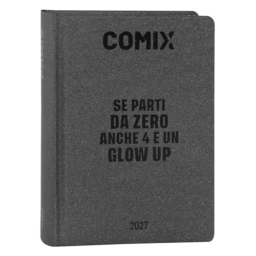 Oferta limitowana: COMIX - Dzienny planer na rok 2027, 16 miesięcy, dziennik dla szkół średnich i wyższych, w twardej oprawie, 576 stron z grafiką i komiksami, idealny dla chłopców i dziewcząt, 13 x 17,8 cm z 124.67 zł na 124.67 zł (oszczędź 0.00%)