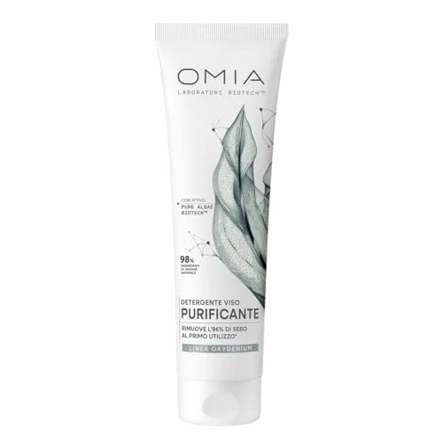 Offerta a tempo: Omia Biotech Oxygenium, Detergente Viso Purificante per Pelli Miste e con Imperfezioni, Regolarizza il Sebo e i Pori Dilatati, Deterge in Profondità, Formula Vegana, 150 ml - 0.00% da 8.50 € a 8.50 €
