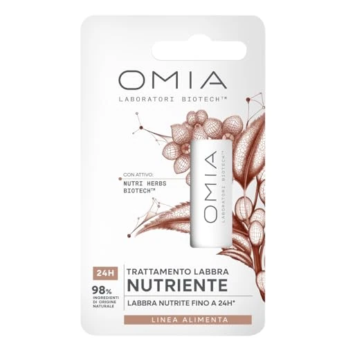 Offerta a tempo: Omia Alimenta, Balsamo Labbra Nutriente, 5,5 ml - 50% da 4.99 € a 2.49 €