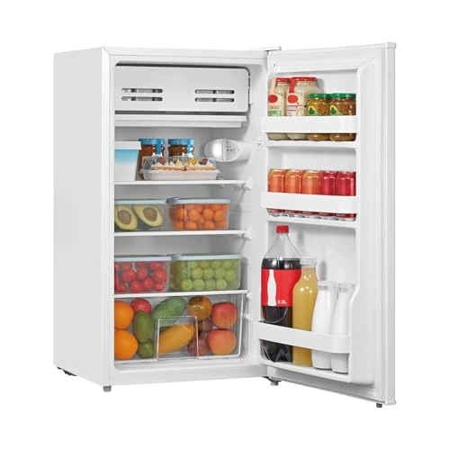 Offerta a tempo: COMFEE' RCD93WH2EU(E) Frigorifero Monoporta 93L con Chill Box, Controllo Elettronico, Porta Reversibile, con inverter e luce LED, Frigorifero Piccolo per Ufficio, Camera, Bianco - 22% da 179.90 € a 139.90 €