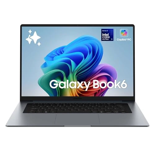 Offerta a tempo: Samsung Galaxy Book6 (16", Ultra 5 325, 16GB), Copilot+PC, Processore lntel Core Ultra 5 325, 256GB, Batteria Lunga Durata, Portatile, Design Sottile, Display IPS, Galaxy AI, Gray [ver. Italiana] - 14% da 1049.00 € a 899.00 €