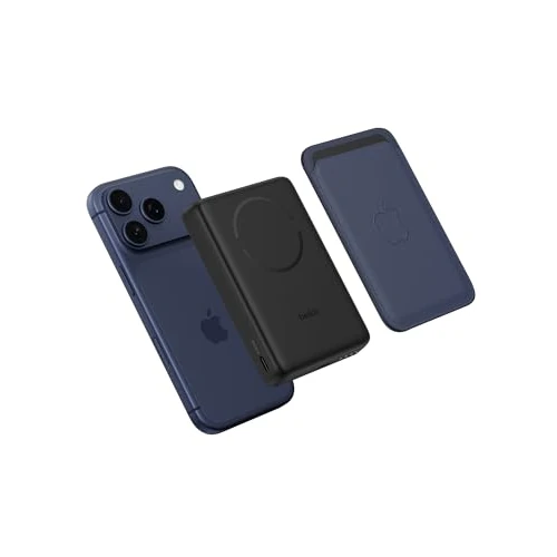 Zeitlich begrenztes Angebot: Belkin BoostCharge 10000mAh Magnetische Power Bank mit Magnetring – Schwarz von 54.99 € auf 54.99 € (0.00% Rabatt)