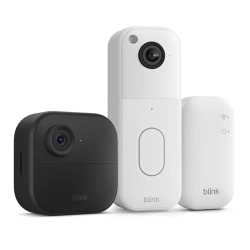 Offerta a tempo: Videocamera esterna 4 Blink con Videocitofono Blink, modulo di sincronizzazione di base incluso - 82% da 139.98 € a 24.99 €